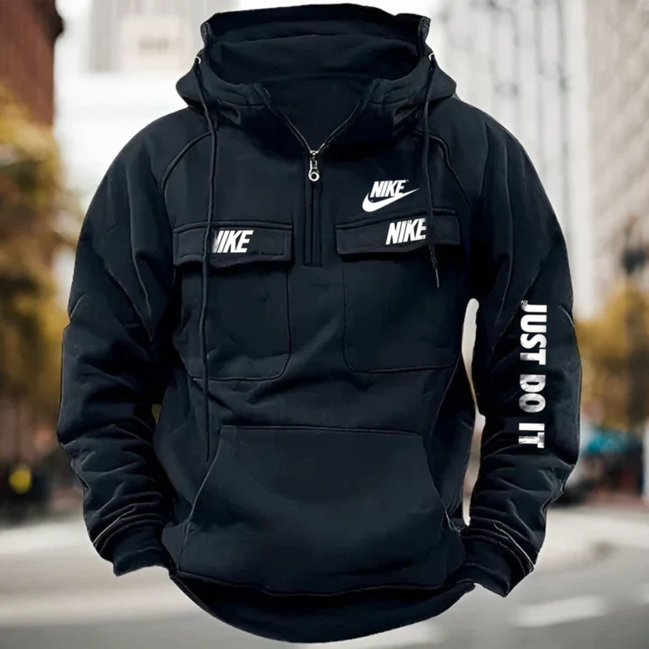 Felpa con cappuccio da uomo || Saldi