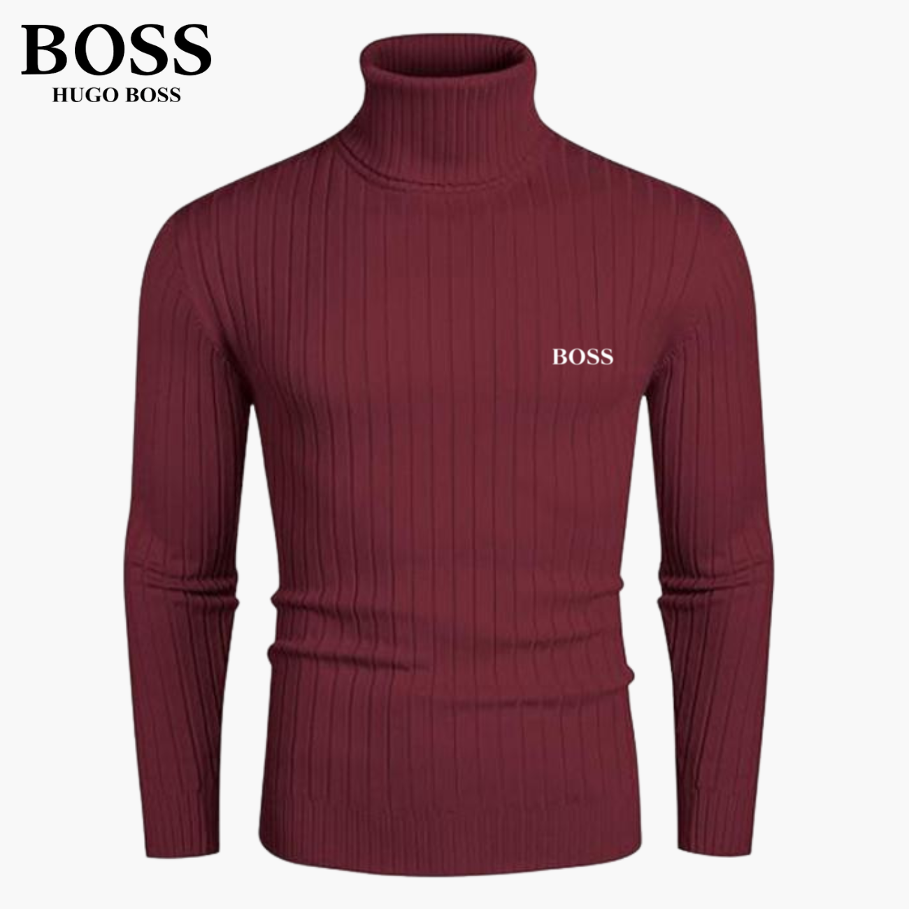 Dolcevita a Coste Slim-Fit || Collezione Comfort Moderno