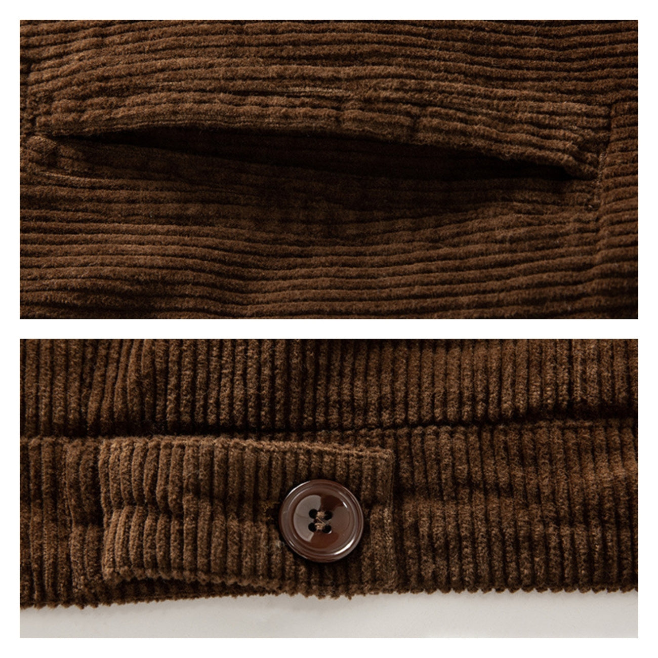 Camicia in Velluto a Coste con Fodera Sherpa - PREZZO DI LIQUIDAZIONE