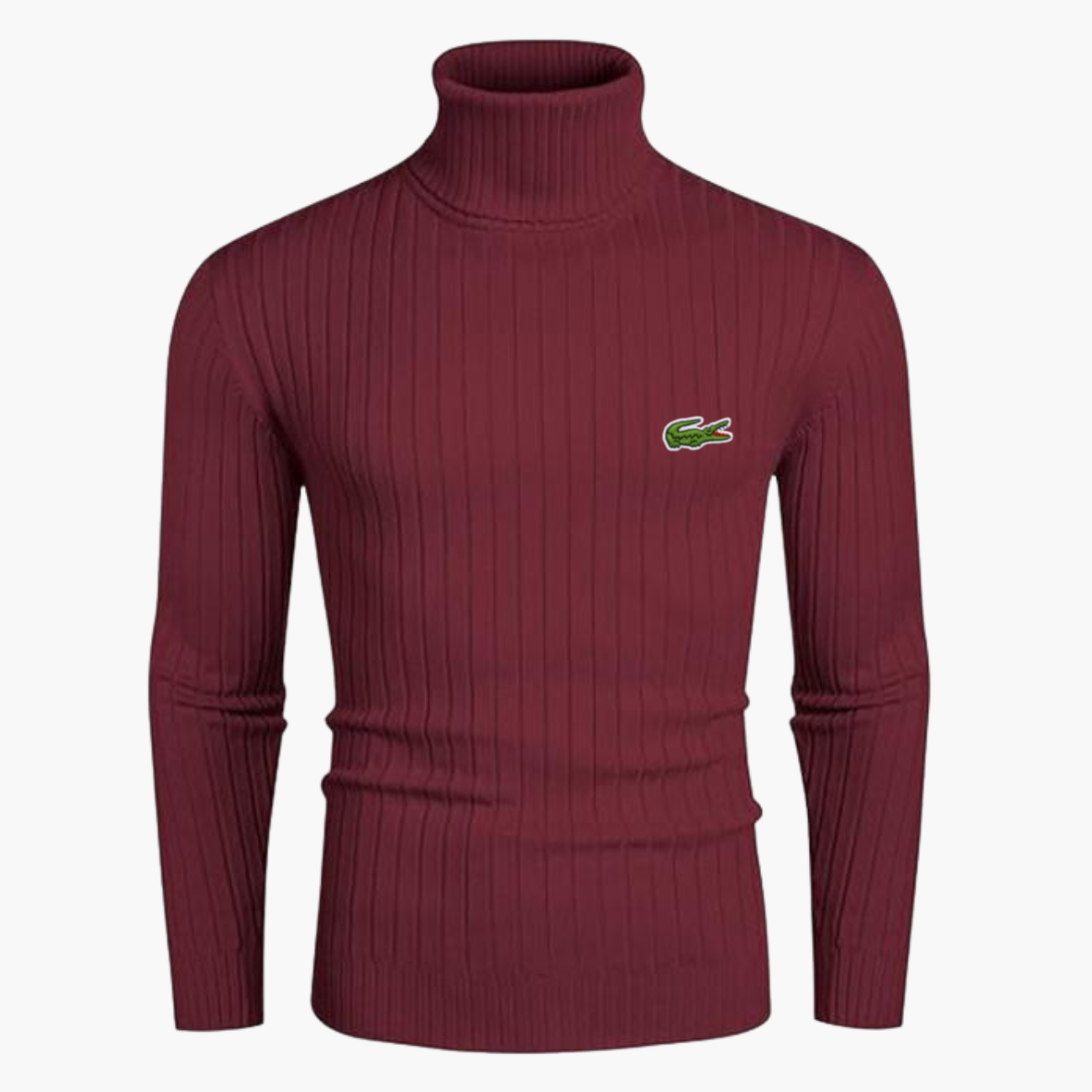 Dolcevita a Costine Slim-Fit || Collezione Comfort Moderno