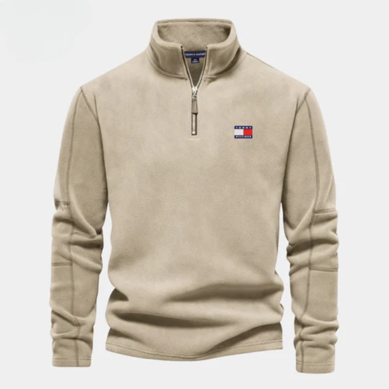 TH™ Felpa con mezza cerniera | In Cotone