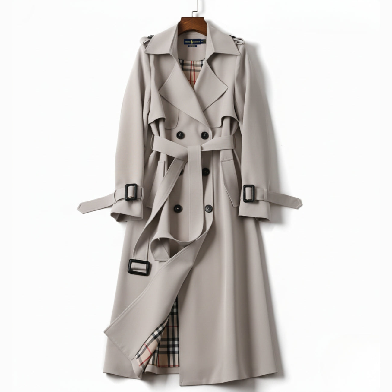 Elegante Trench con Cintura - PREZZO SCONTATO