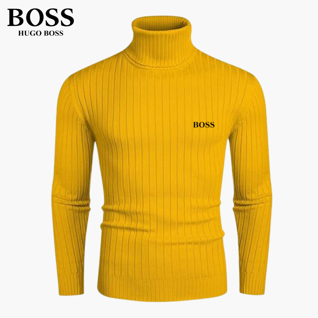 Dolcevita a Coste Slim-Fit || Collezione Comfort Moderno