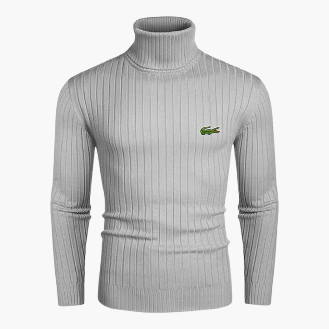 Dolcevita a Costine Slim-Fit || Collezione Comfort Moderno