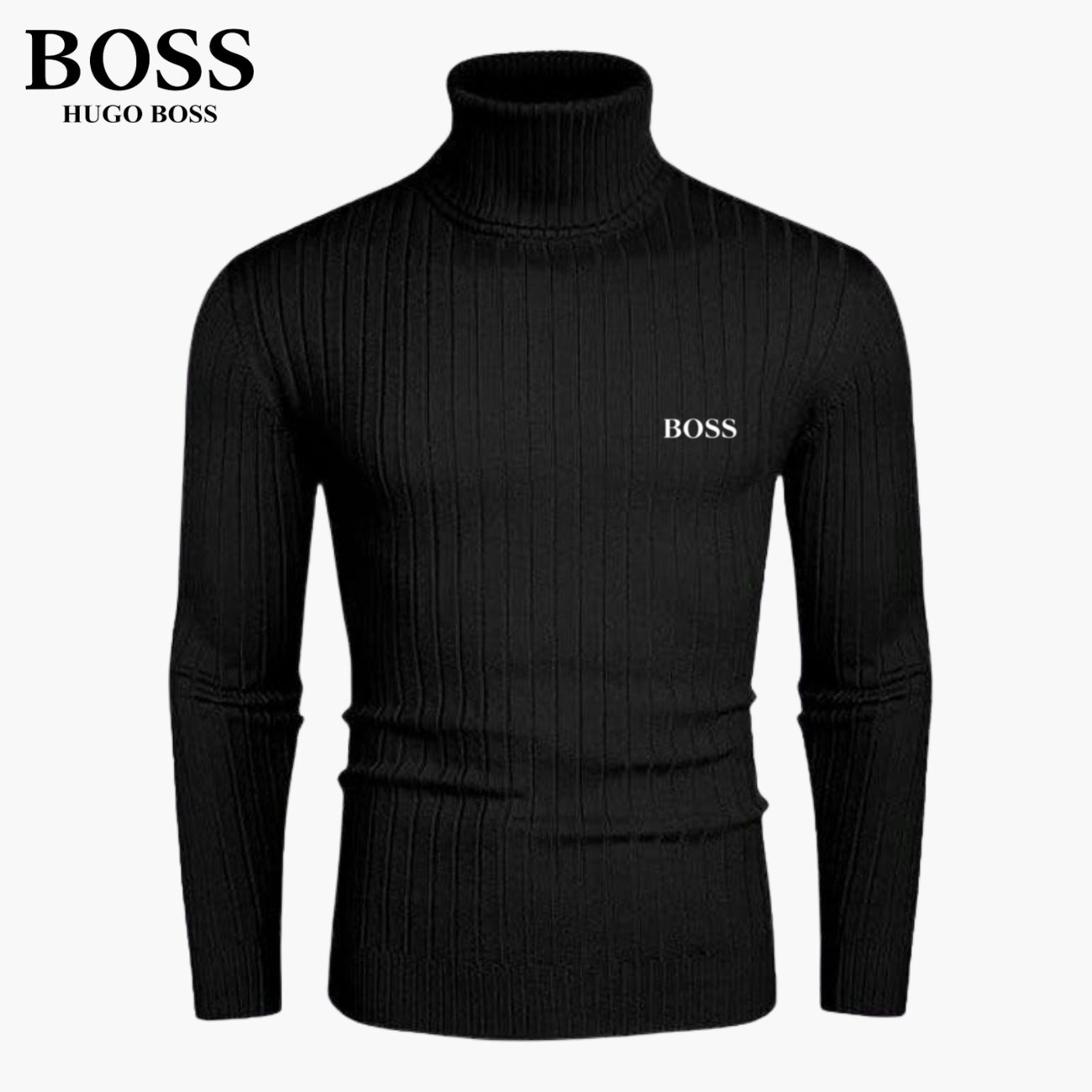 Dolcevita a Coste Slim-Fit || Collezione Comfort Moderno