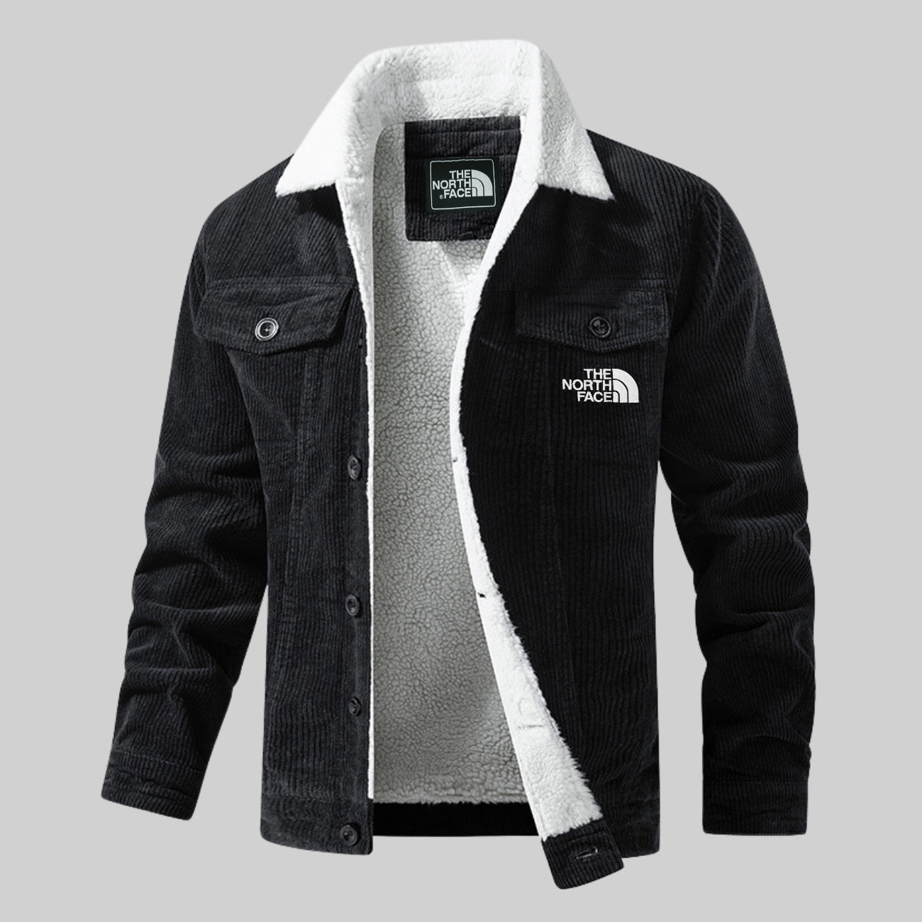 Camicia in Velluto a Coste con Fodera Sherpa - PREZZO DI LIQUIDAZIONE