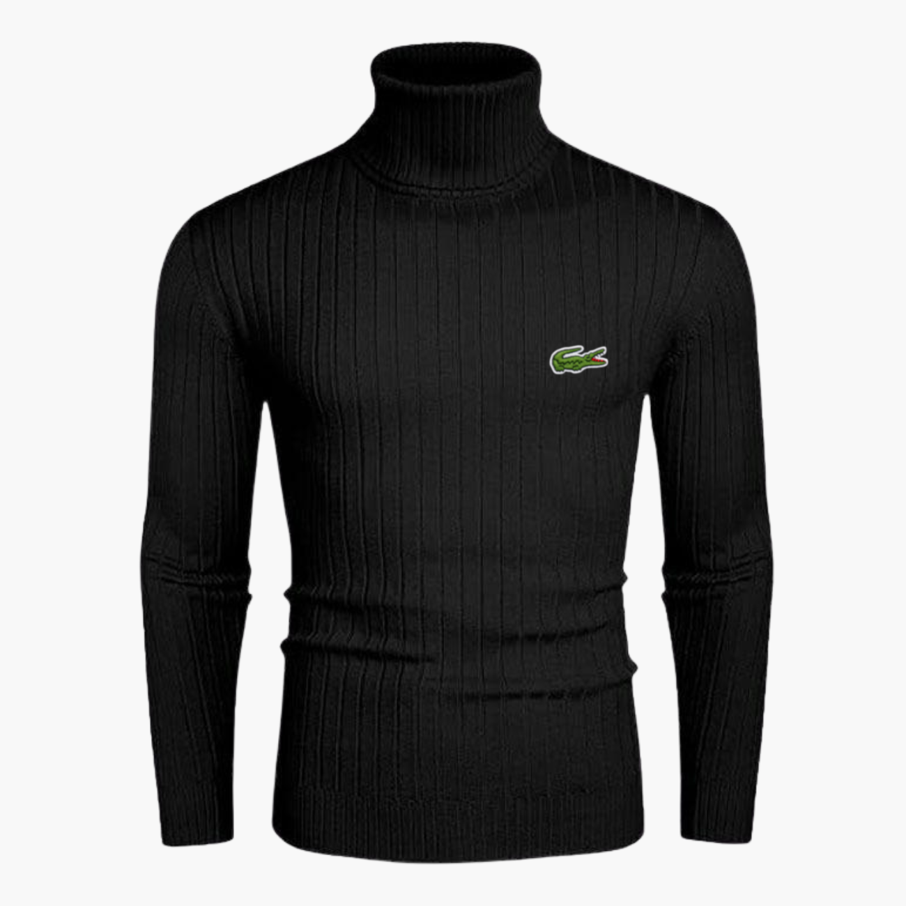 Dolcevita a Costine Slim-Fit || Collezione Comfort Moderno