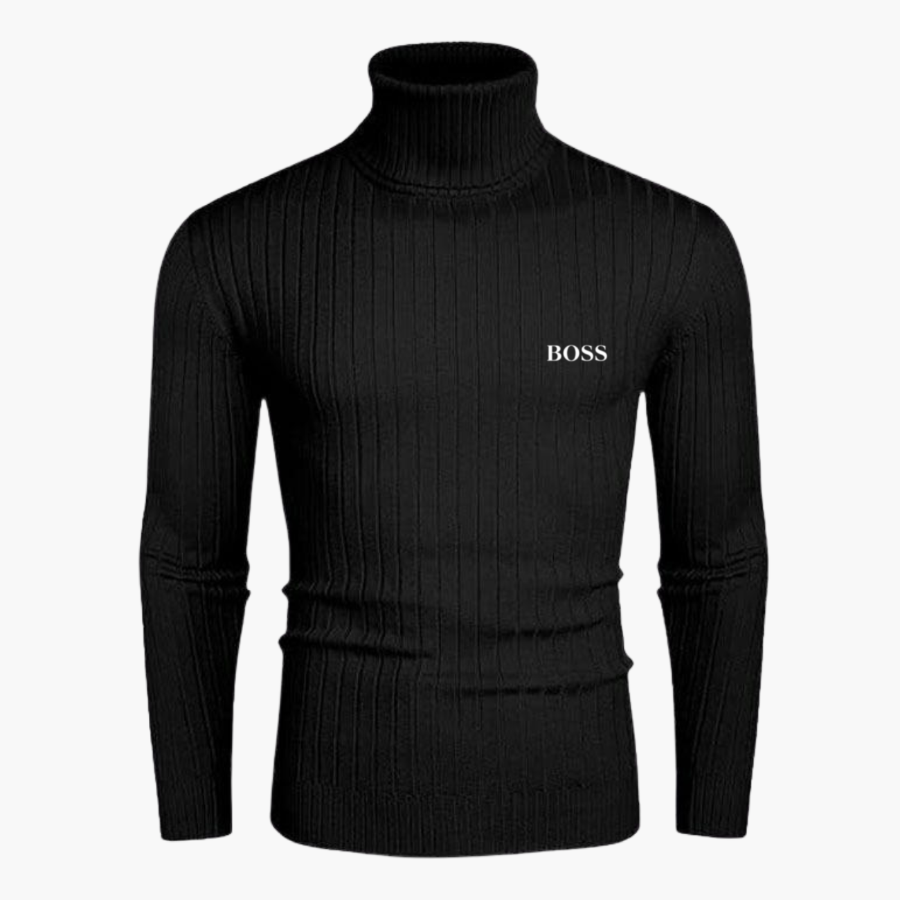 Dolcevita a Maglia Slim-Fit || Collezione Comfort Moderno