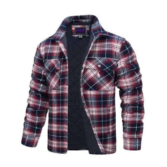 Camicia di flanella da uomo a maniche lunghe (SALDO FINALE)