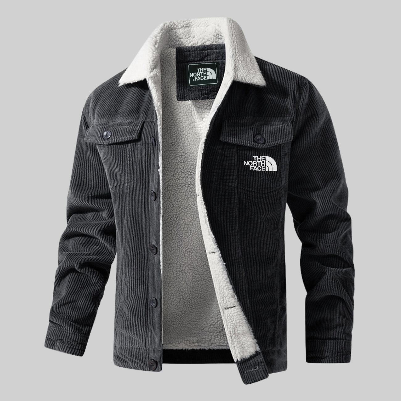 Camicia in Velluto a Coste con Fodera Sherpa - PREZZO DI LIQUIDAZIONE