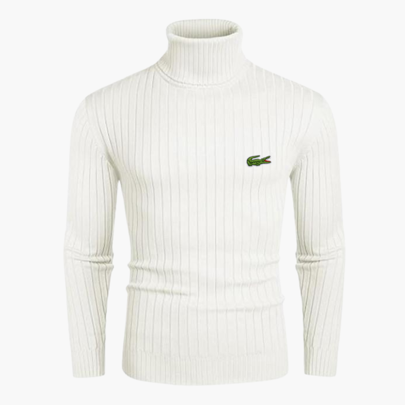 Dolcevita a Costine Slim-Fit || Collezione Comfort Moderno