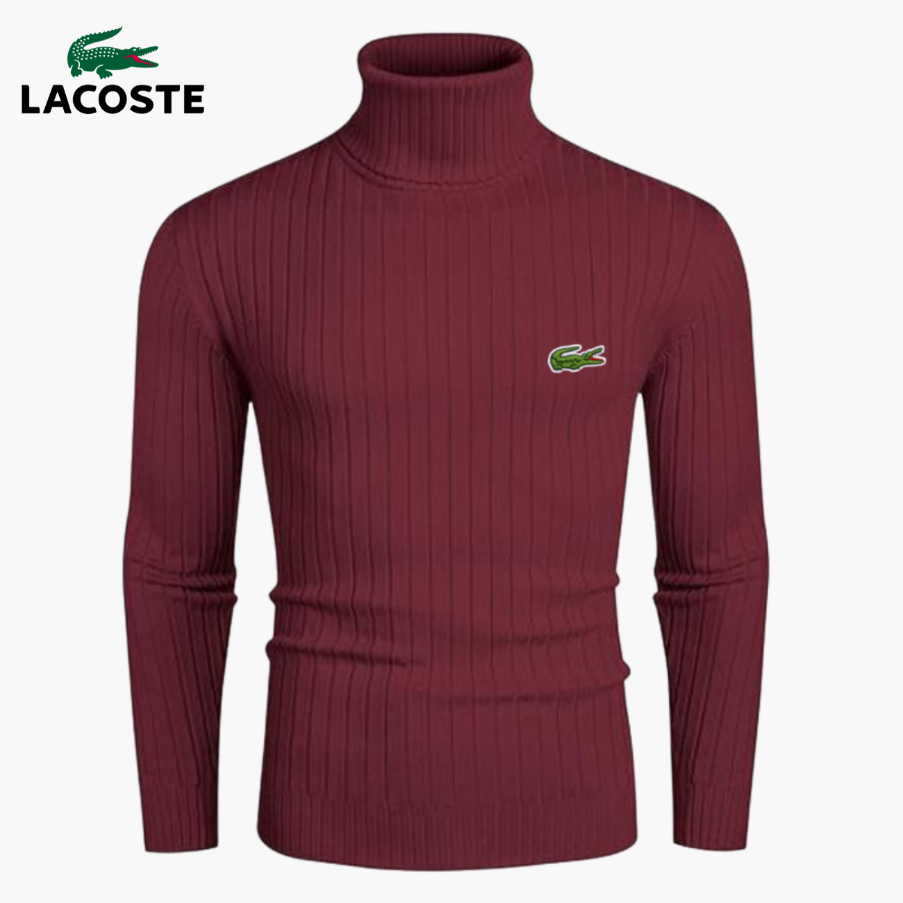 Dolcevita A Coste Slim-Fit || Collezione Comfort Moderno