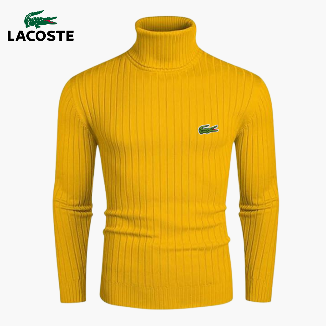 Dolcevita A Coste Slim-Fit || Collezione Comfort Moderno