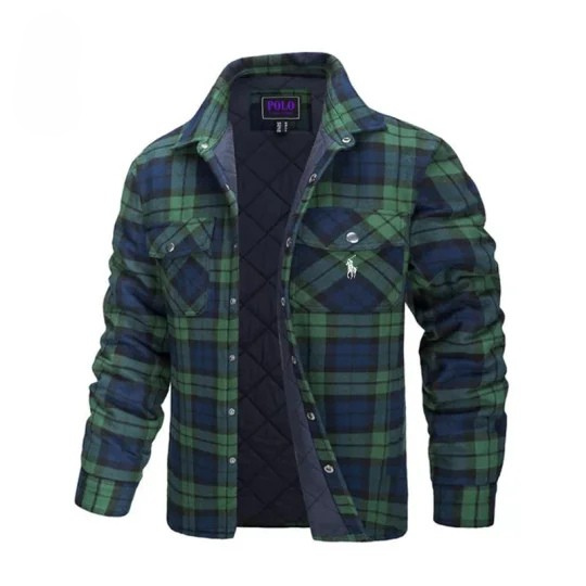 Camicia di flanella da uomo a maniche lunghe (SALDO FINALE)