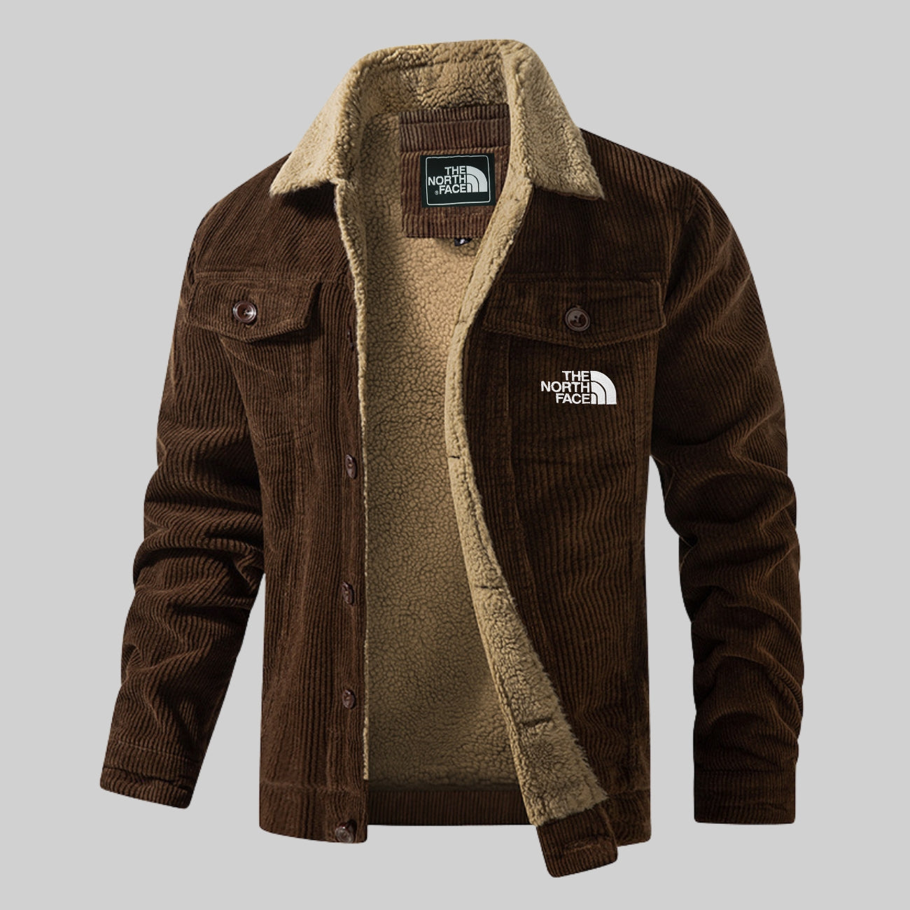 Camicia in Velluto a Coste con Fodera Sherpa - PREZZO DI LIQUIDAZIONE