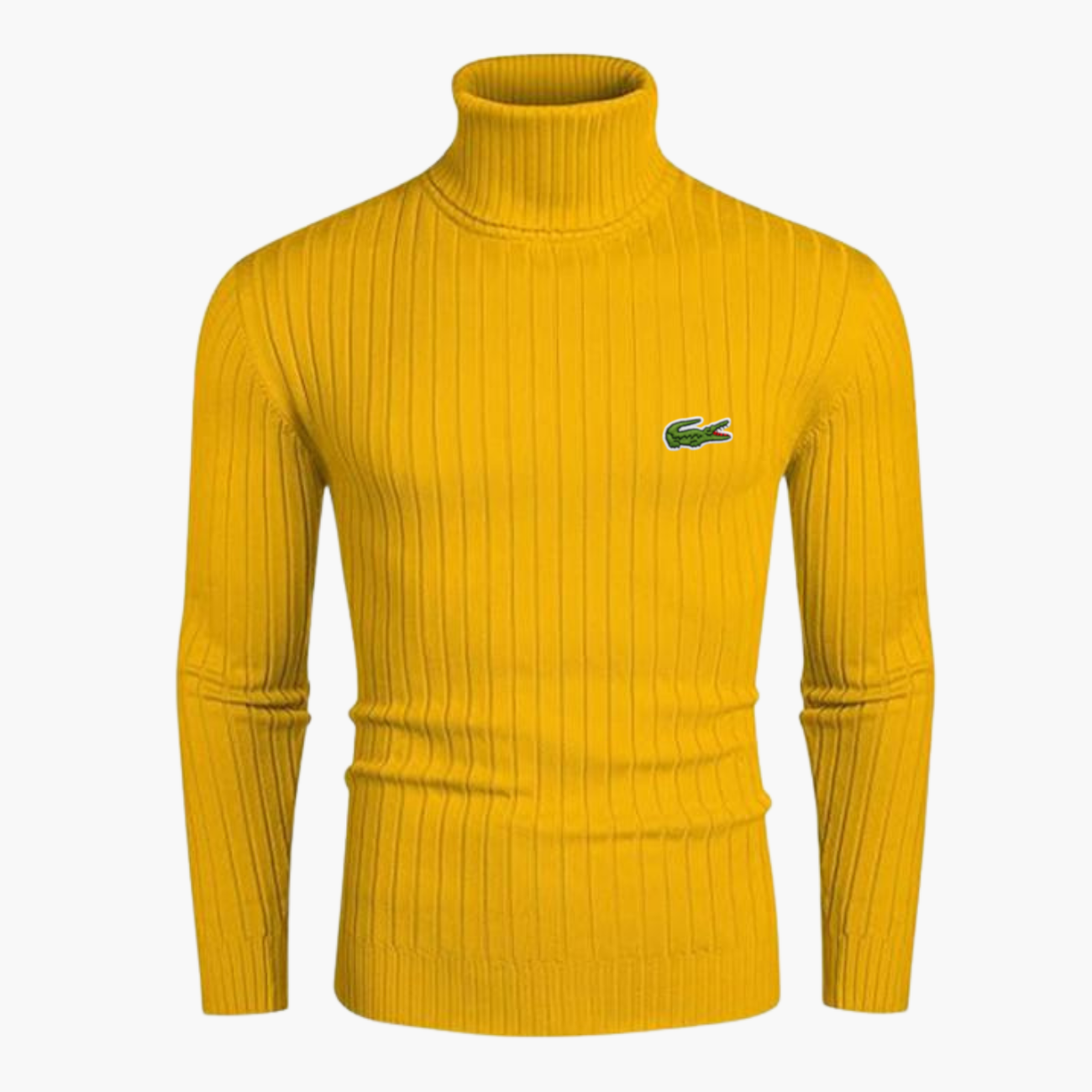 Dolcevita a Costine Slim-Fit || Collezione Comfort Moderno