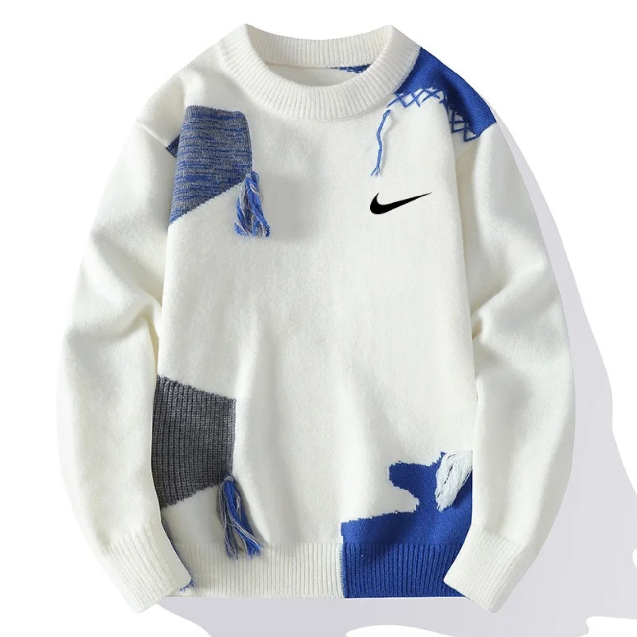 Maglione Patchwork Testurizzato - SVENDITA COLLEZIONE