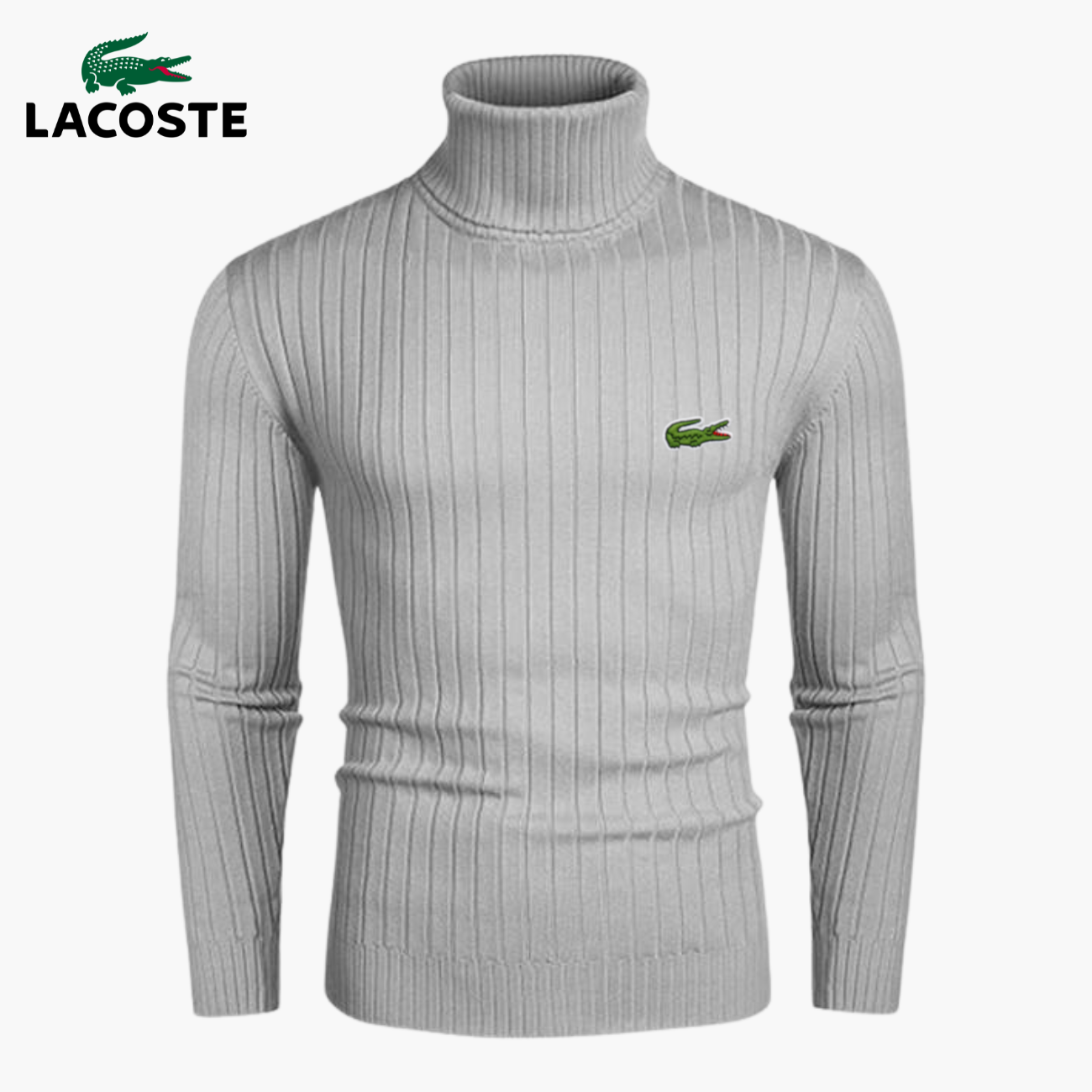 Dolcevita A Coste Slim-Fit || Collezione Comfort Moderno