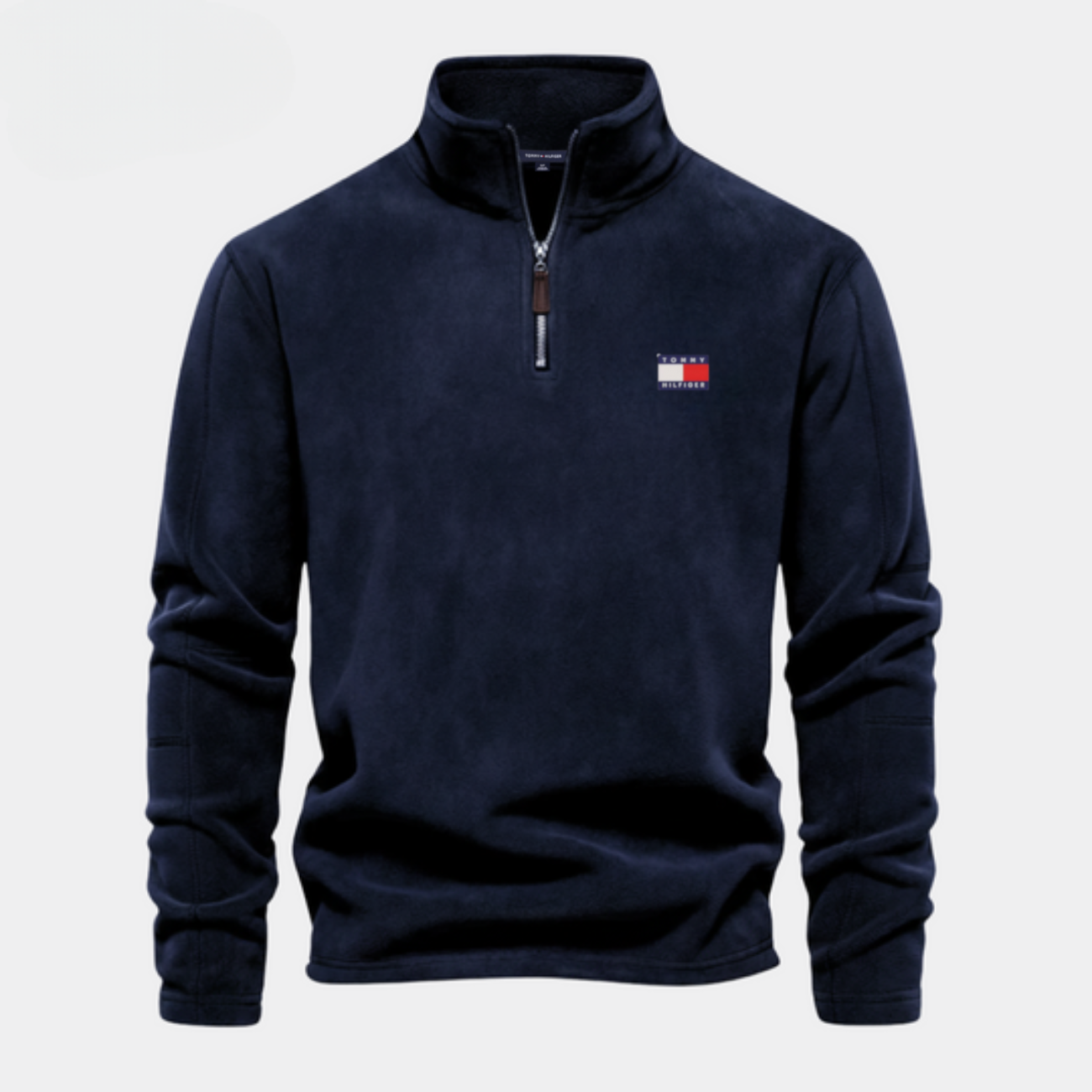 TH™ Felpa con mezza cerniera | In Cotone