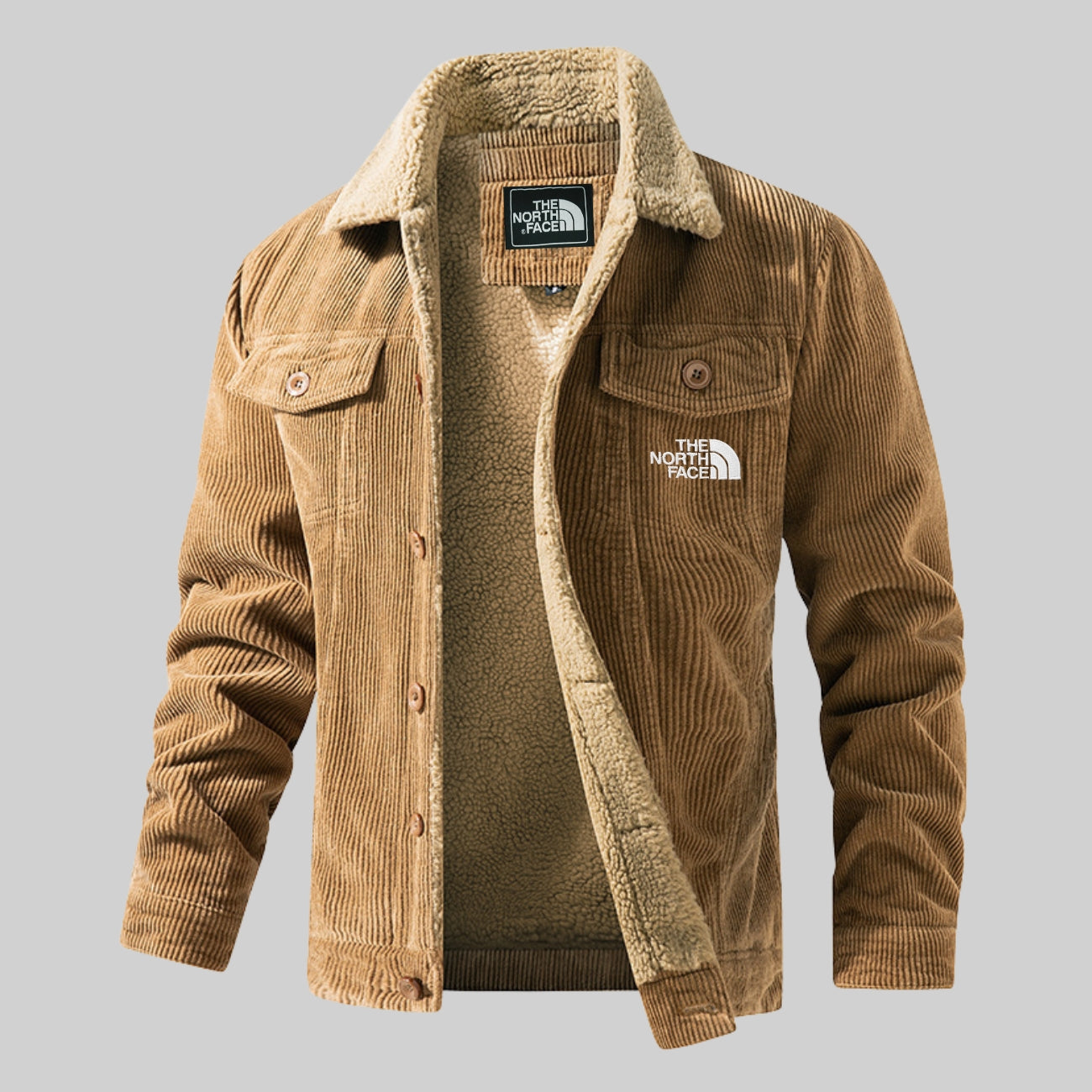 Camicia in Velluto a Coste con Fodera Sherpa - PREZZO DI LIQUIDAZIONE