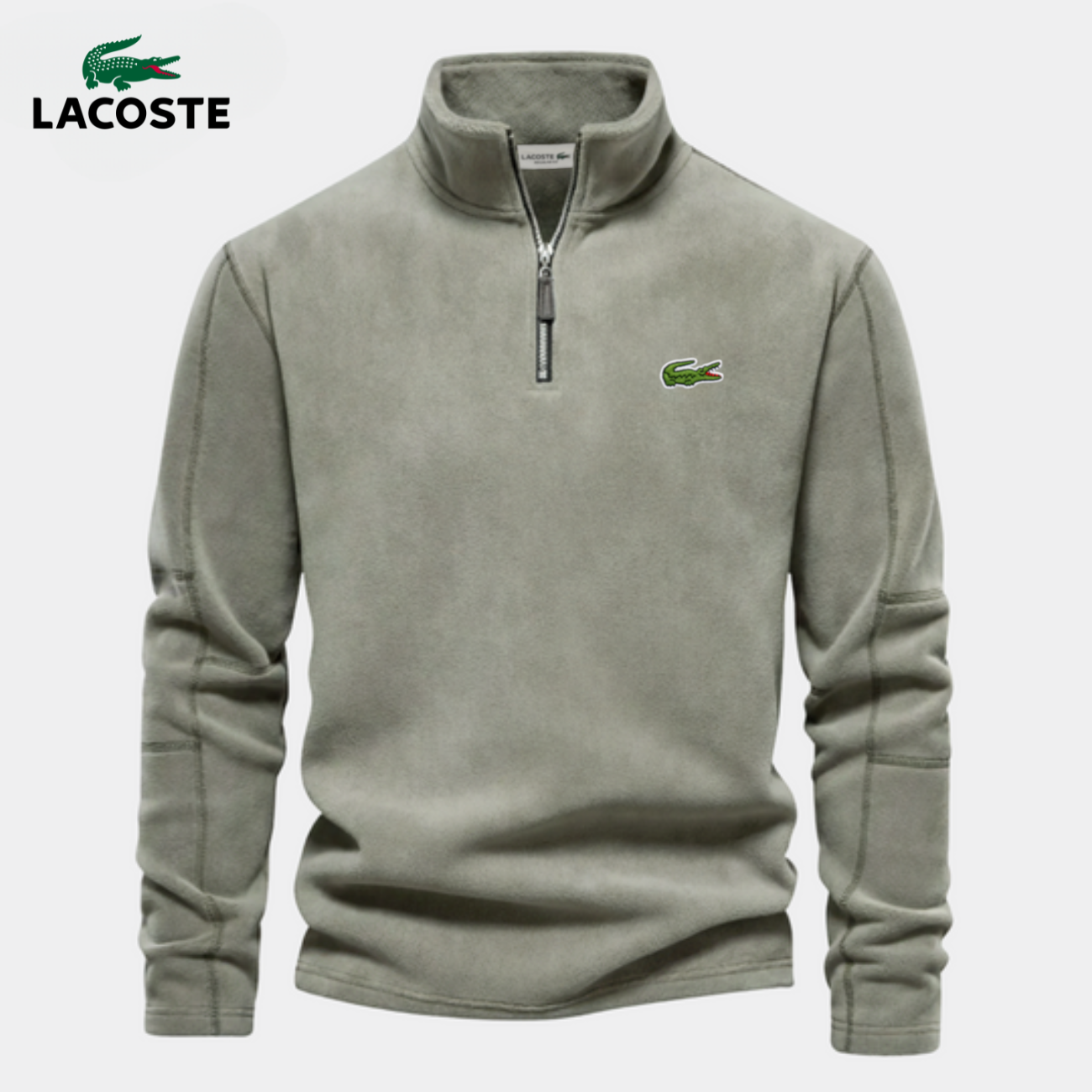 Felpa LT™ con mezza zip | In cotone