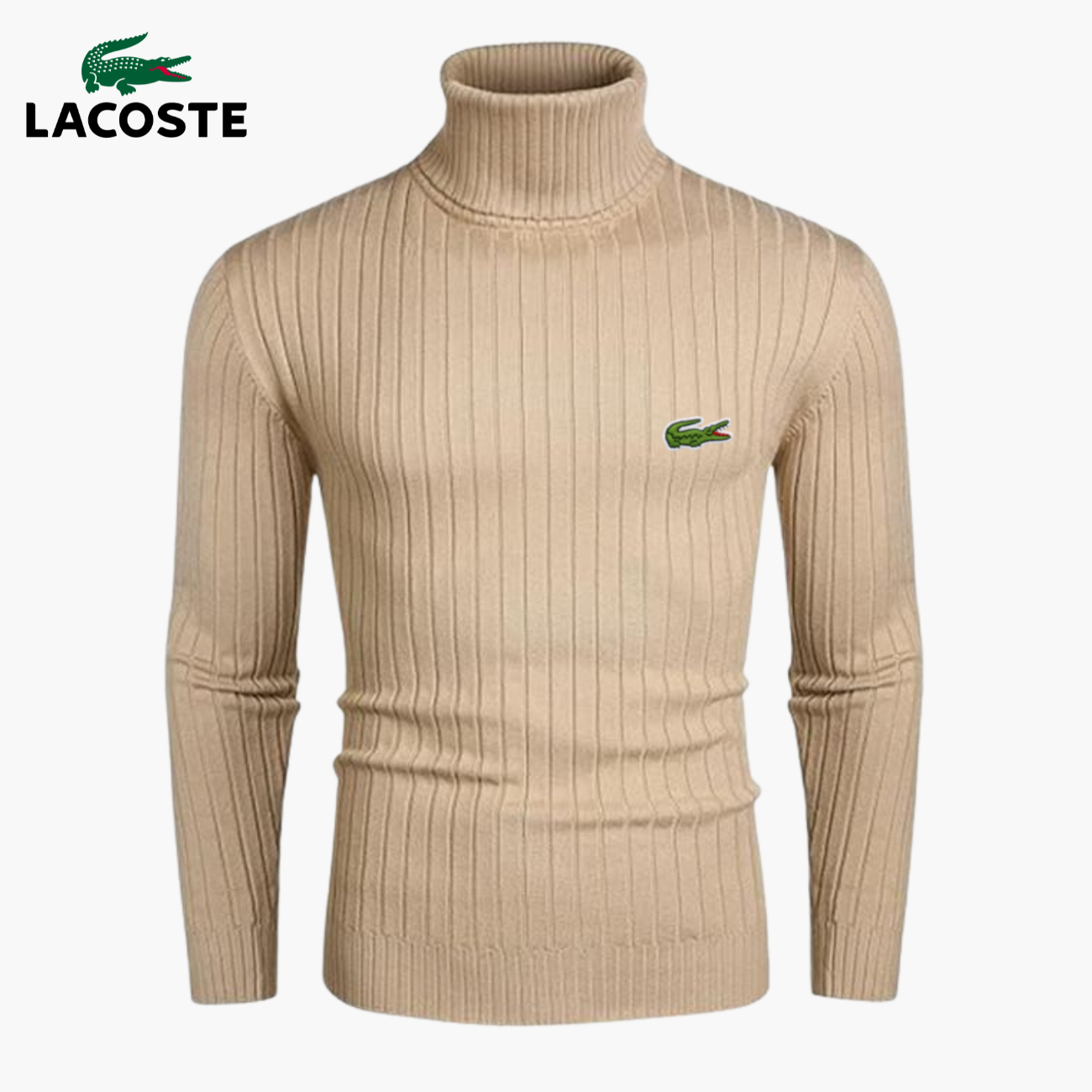 Dolcevita A Coste Slim-Fit || Collezione Comfort Moderno