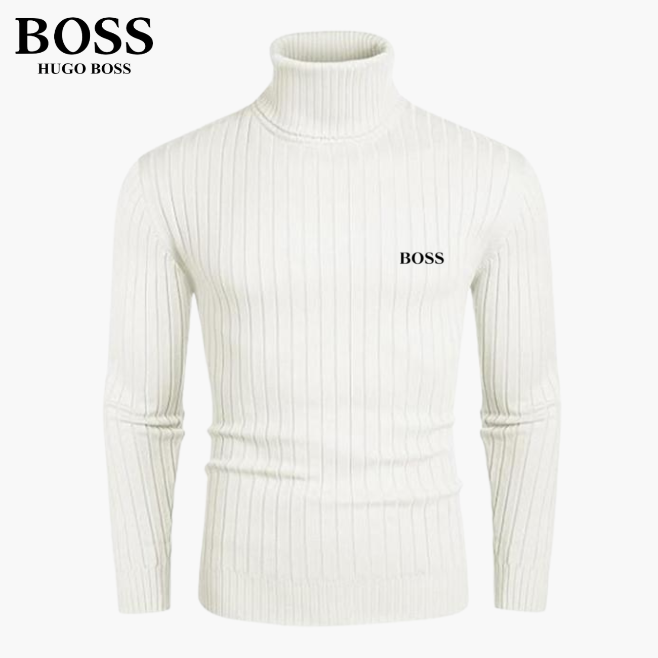 Dolcevita a Coste Slim-Fit || Collezione Comfort Moderno