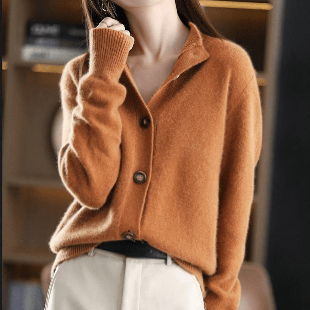 Anny | Cardigan di Cashmere Lussuoso